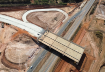 Prefeitura conclui plataforma do Viaduto Norte e acelera construção das alças de acesso e saída de Congonhas