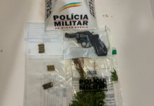 Polícia Militar prende homem armado após troca de tiros na zona rural de Boa Morte